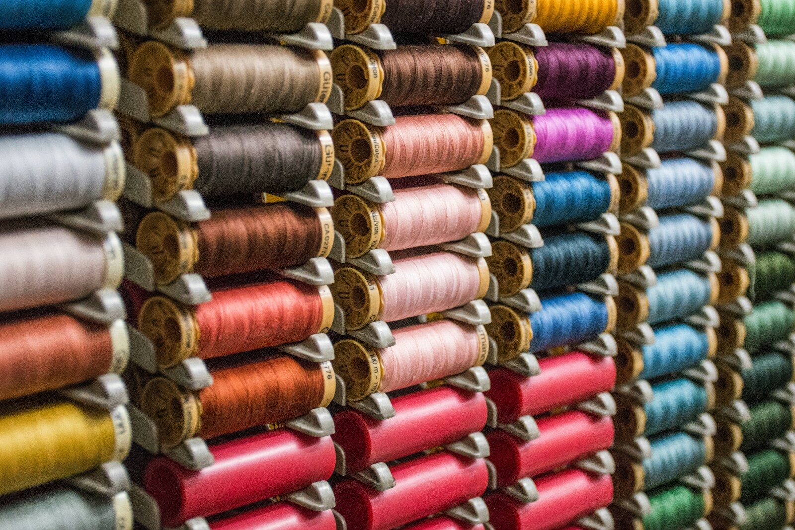 assorted color thread lot